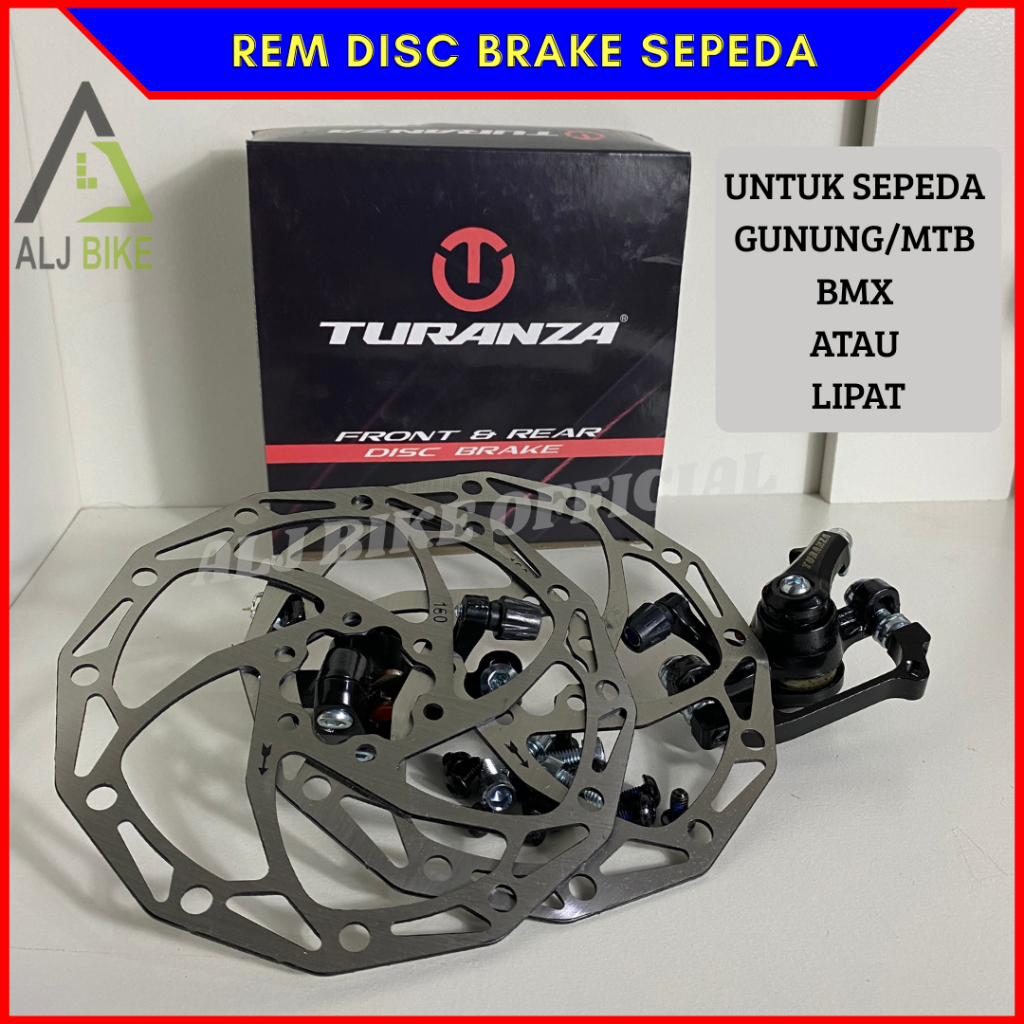 Rem Sepeda Mtb Gunung Lipat Sepedah Bmx Disc Brake Cakram