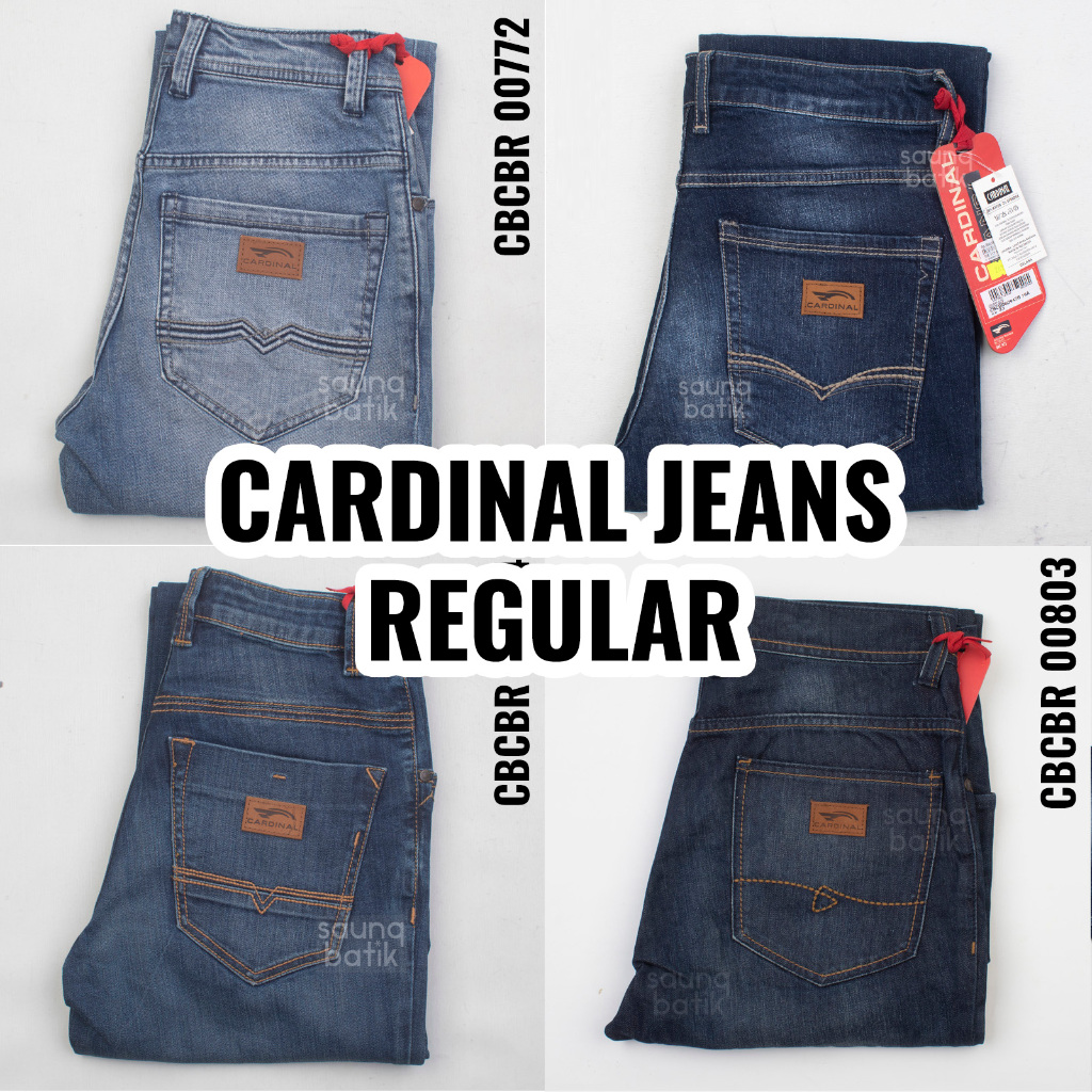 CARDINAL JEANS CELANA JEANS PRIA REGULAR