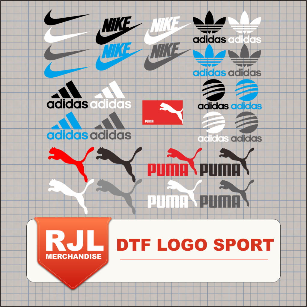 RJL- LOGO SPORT SABLON DTF SETRIKA PRESS