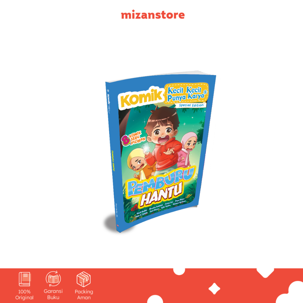 Buku Anak Komik KKPK Rep. Spe: Pemburu Hantu | Komik Horor Karya Penulis Cilik - Mizan Yogyakarta