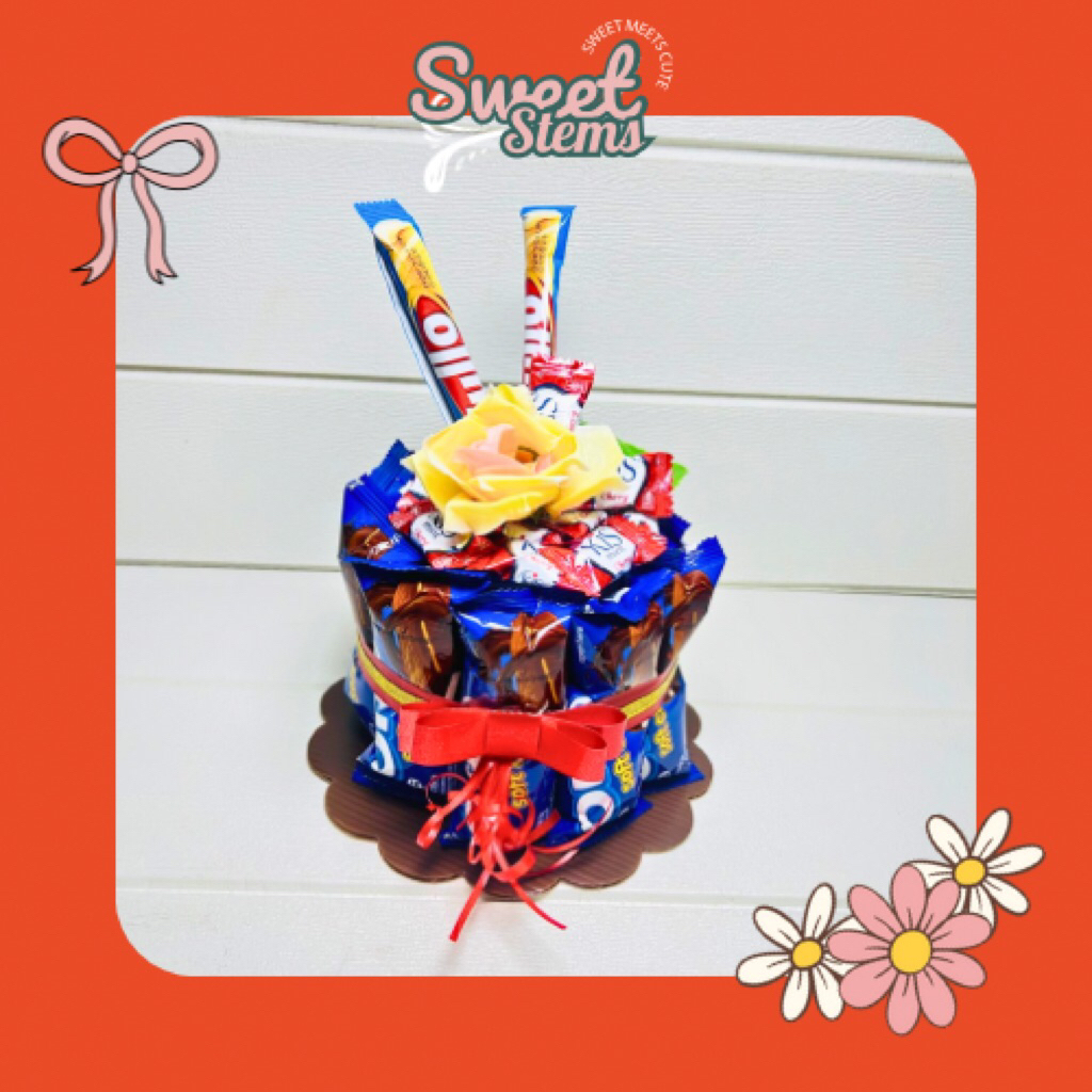 

Hadiah gift Buket Snack | Gift ulang tahun | Buket Lucu | souvenir unik | Cake snack | Hadiah custom