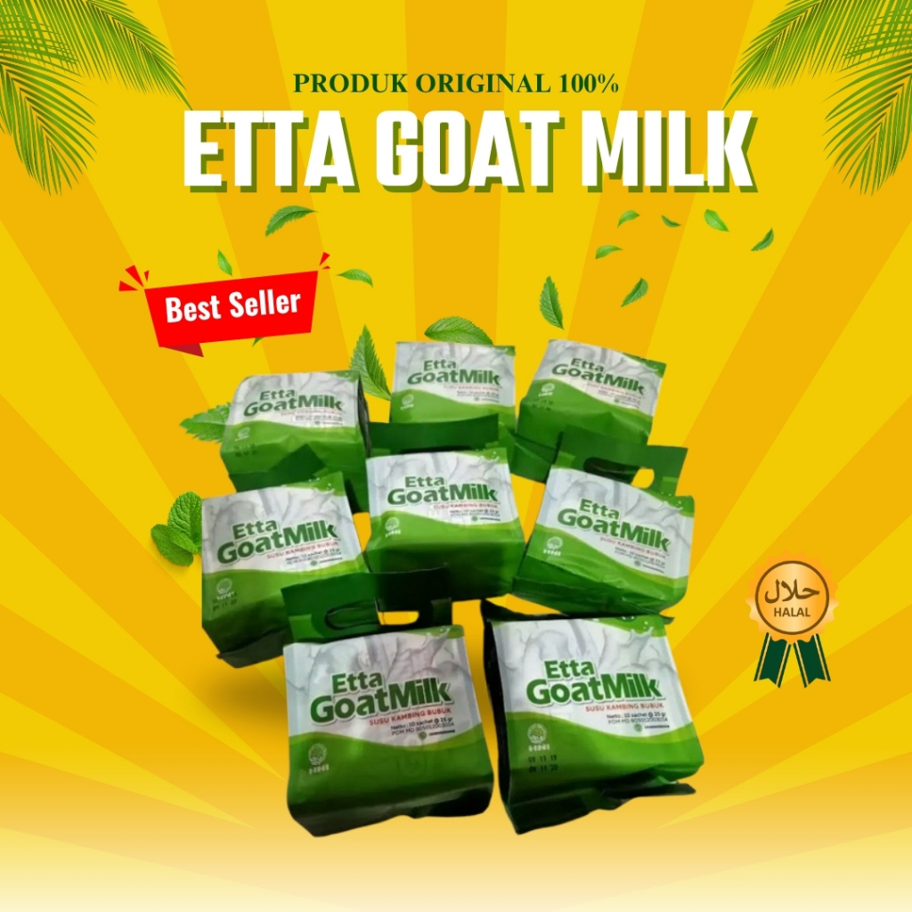 

Susu Etta Goatmilk Etawa Bubuk Herbal Cegah Osteoporosis & Bantu Sembuhkan Maag