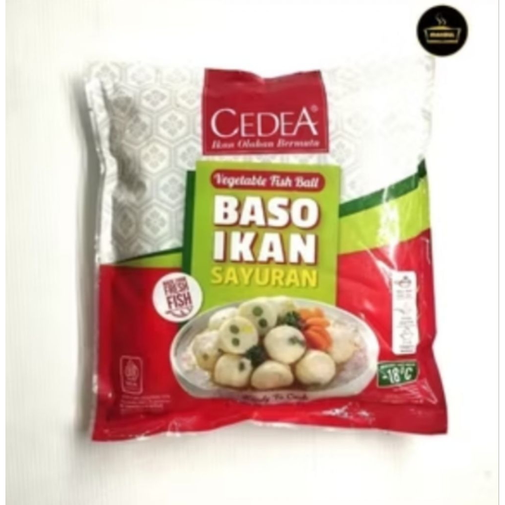 

cedea baso bakso ikan sayuran 500g