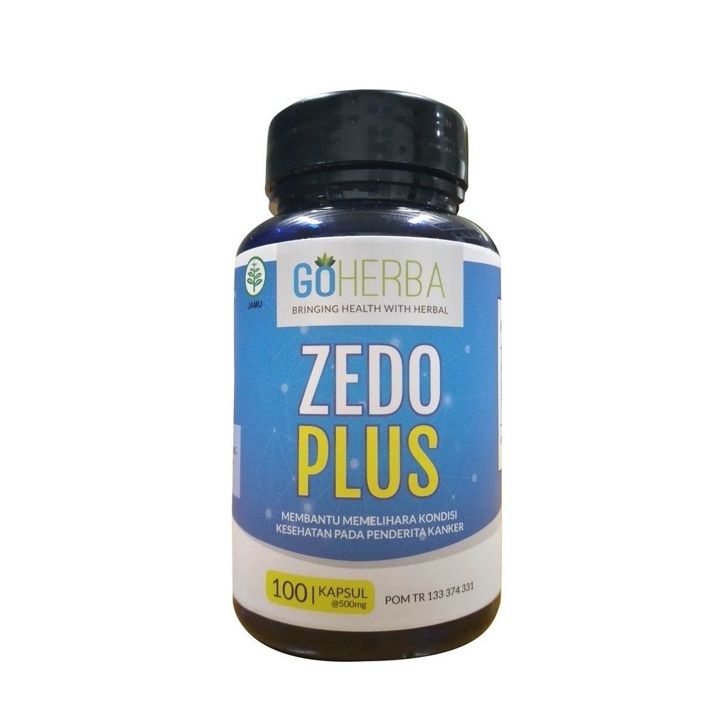 Zedo Plus 100 Kapsul 100% Obat Herbal ampuh anti kanker pencegah kanker