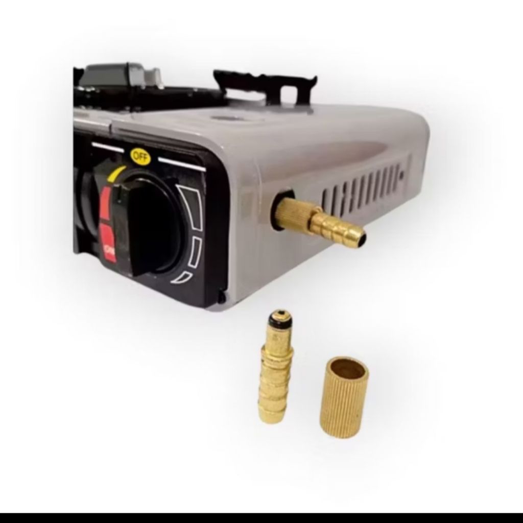 NEPEL SAMBUNGAN KOMPOR GAS PORTABEL KE SELANG GAS