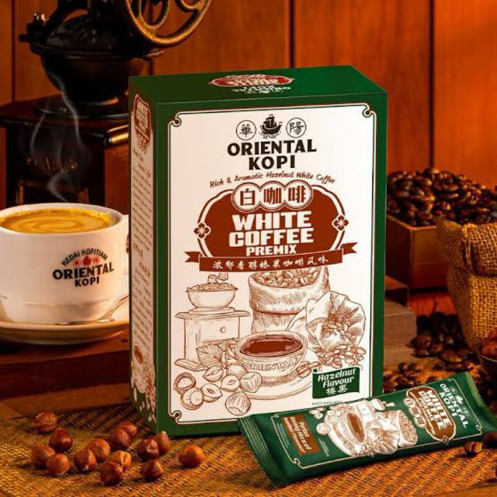 

Oriental Kopi White Coffee Hazelnut