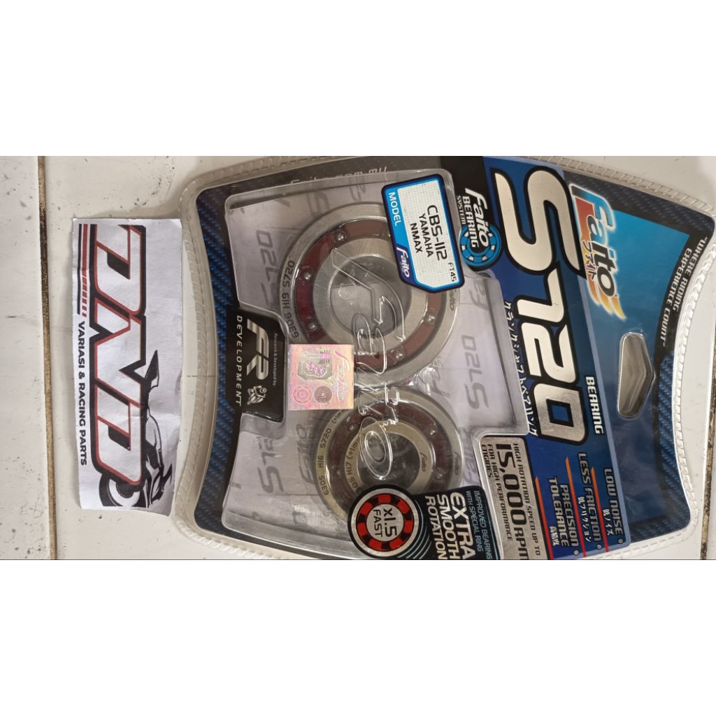 FAITO Bearing crankshaft nmax faito S720/Bearing kruk as laher nmax faito S720/bering crankshaft nma