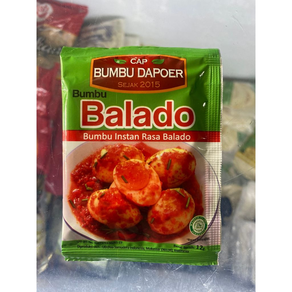 

Bumbu Balado Bubuk Cap Bumbu Dapoer / Bubuk Balado Basreng