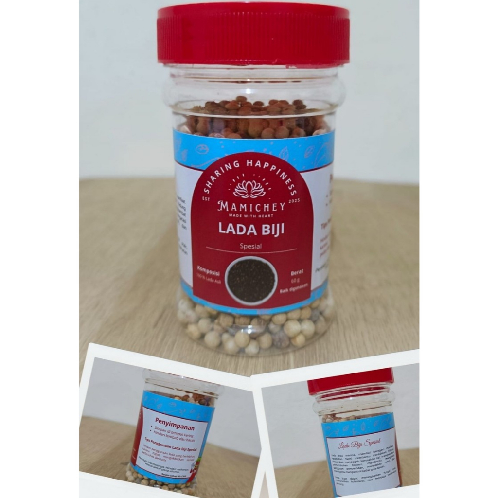 

MAMICHEY Lada Biji Spesial - Jadikan dapur estetikmu makin cantik