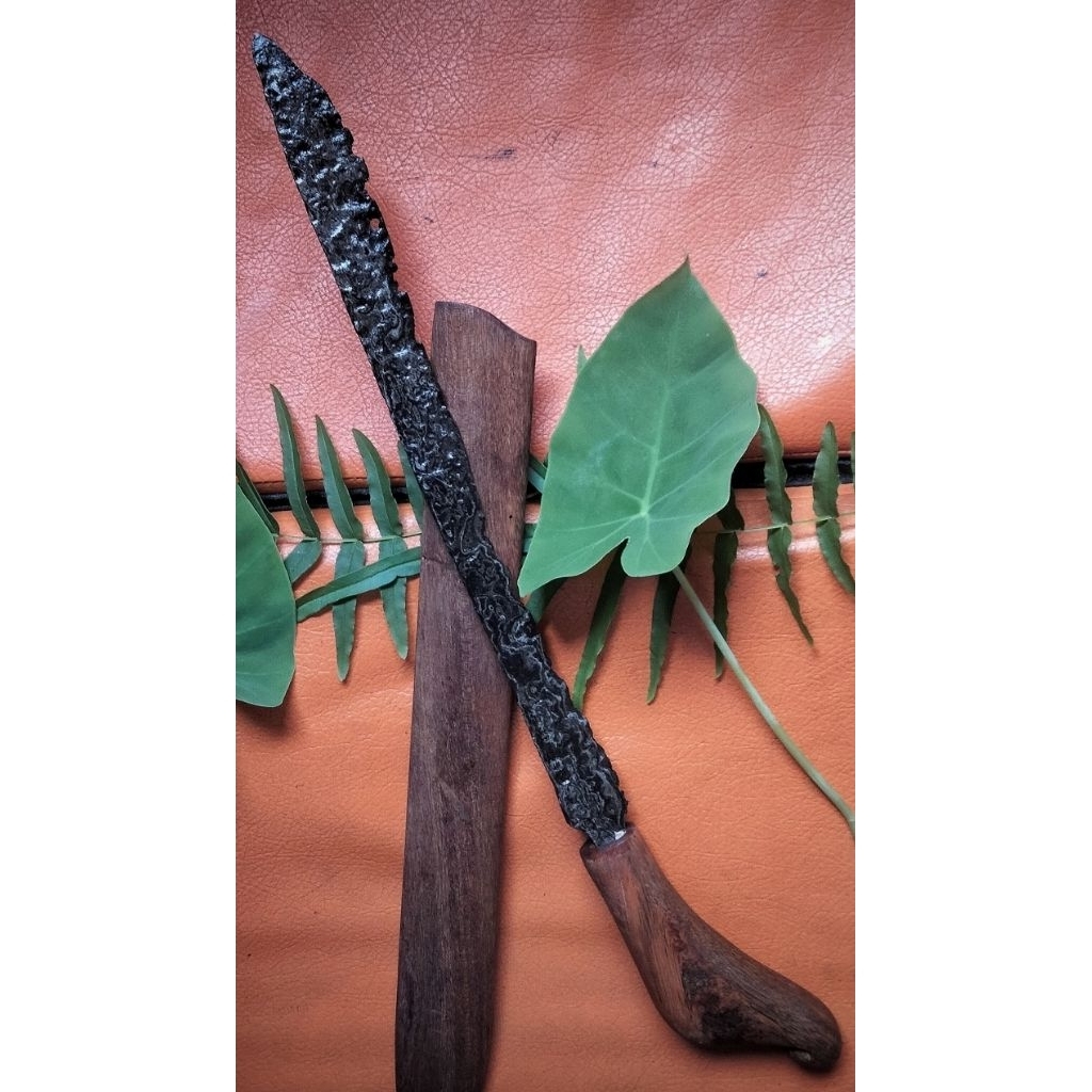 keris sepuh pusak a tindih ped ang kebak pamor pedaringan wos wutah wilah membatu full est tangguh s