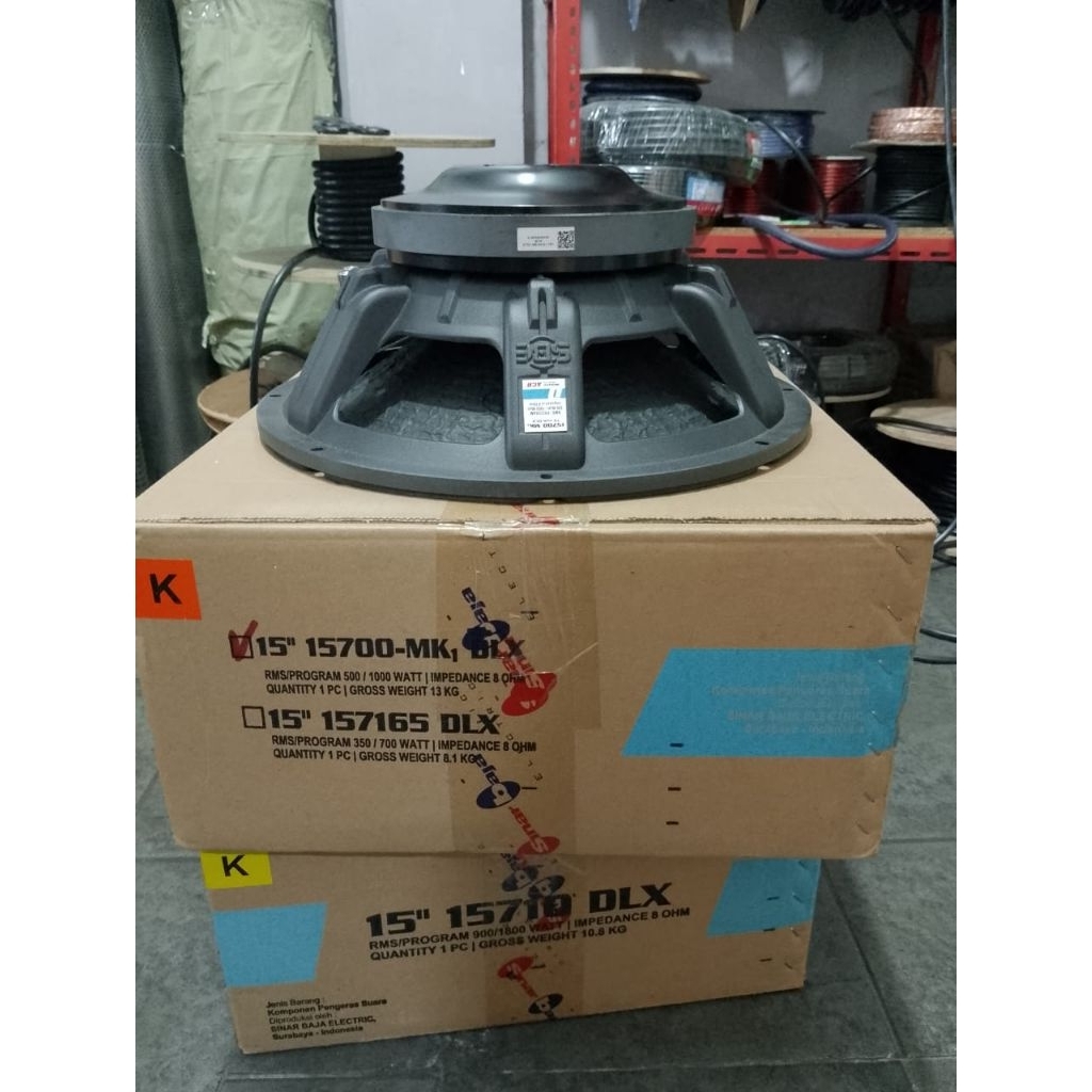 Speaker 15 inch ACR Deluxe 15700 Mk1 Subwoofer original