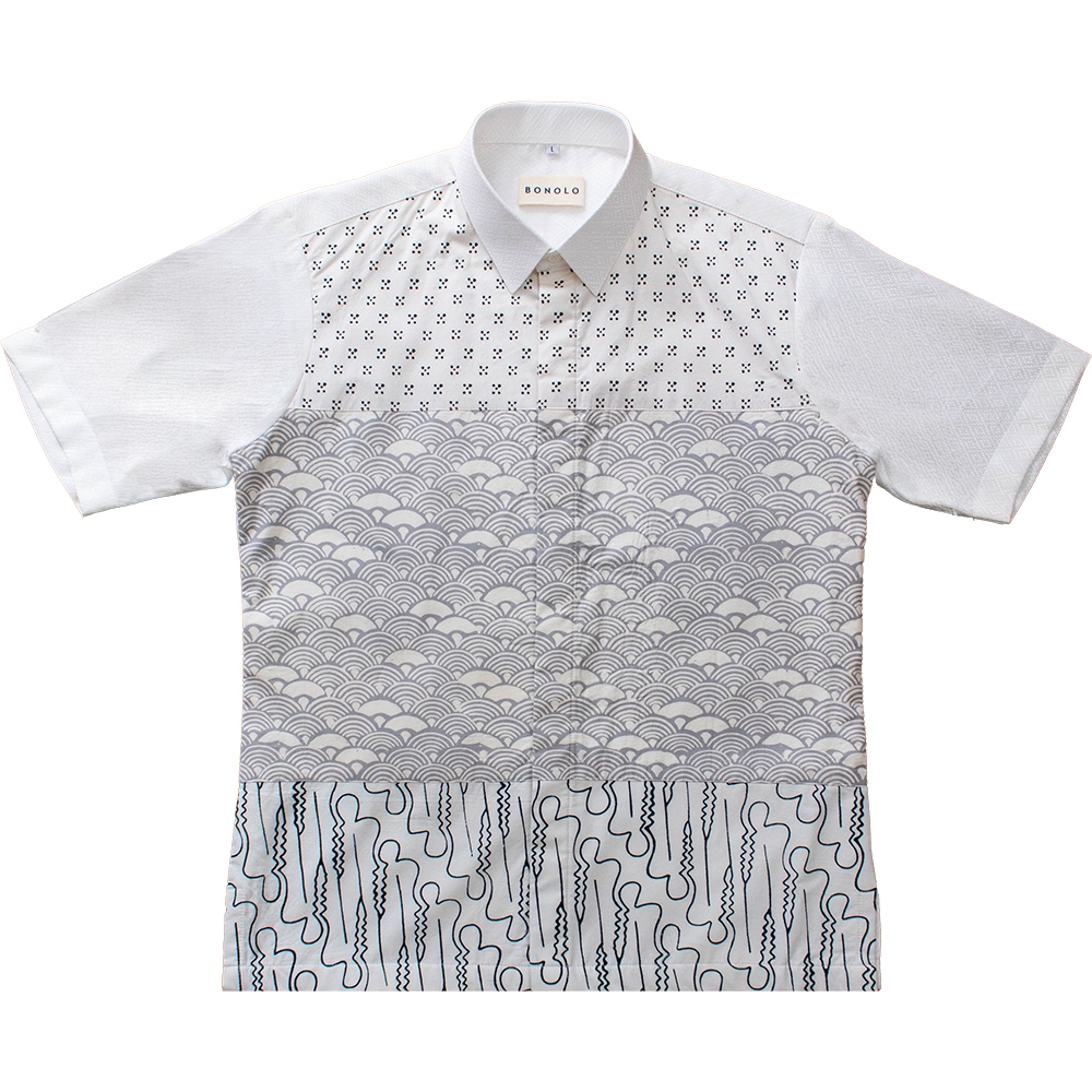 Tigati - Bonolo Kemeja Batik Lengan Pendek