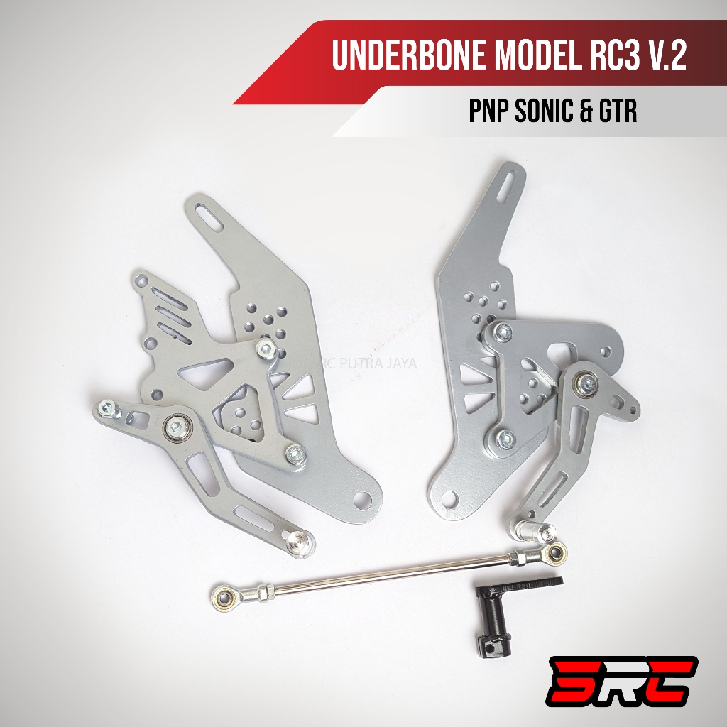 Underbone Sonic & GTR Model RC3 V.2 Footstep Underbone Honda Jupiter Sonic Honda GTR 150