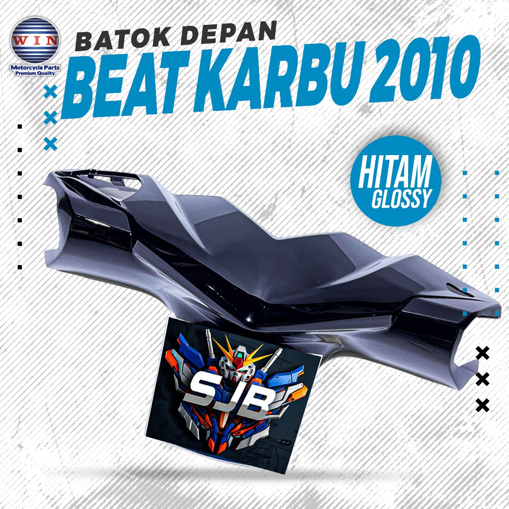 WIN BATOK DEPAN TOTOK DEPAN KAP LAMPU DEPAN BEAT/BEAT 2010 (HITAM)