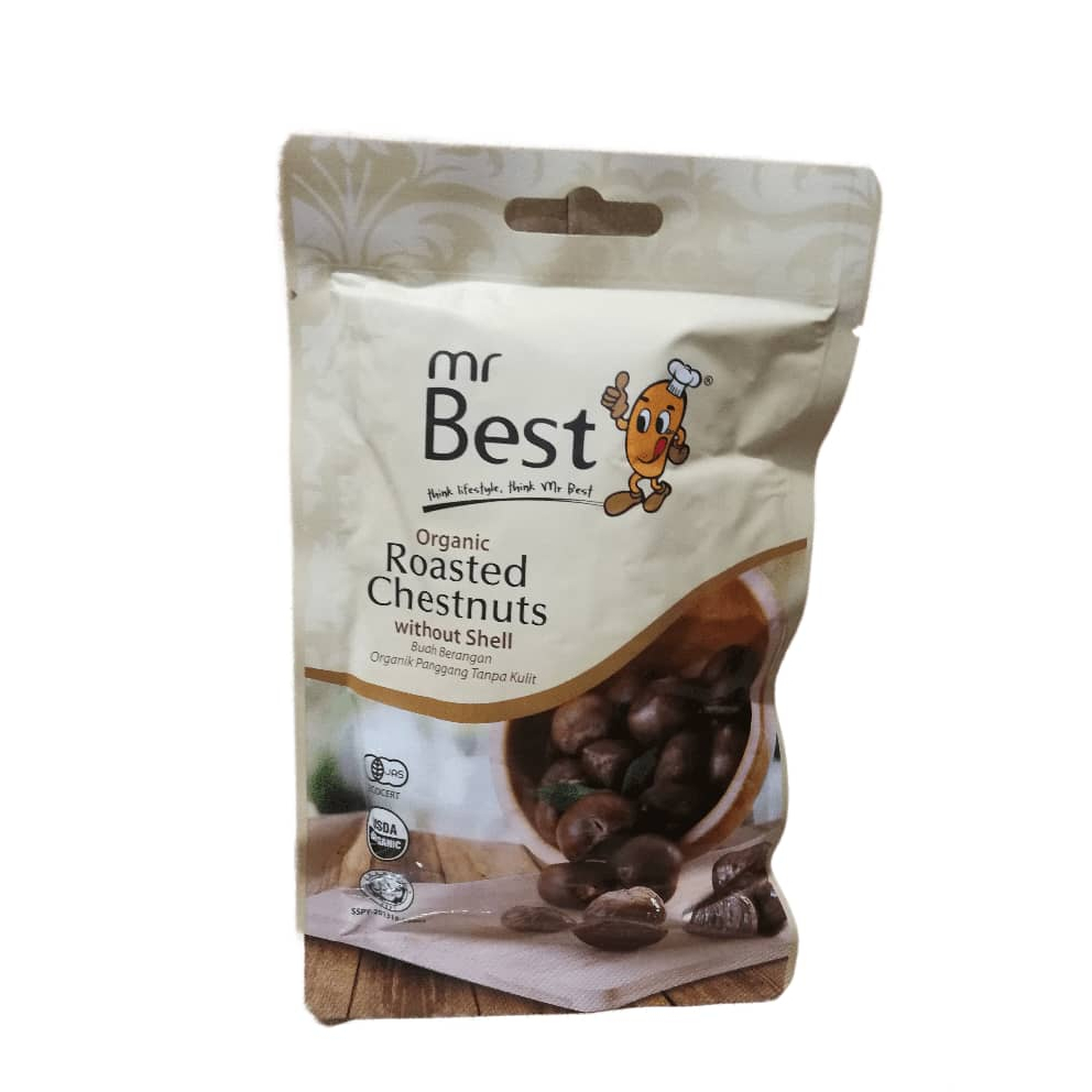 

[oddsolshop] pekanbaru/Mr Best Organic Roasted Chestnuts Kacang Kastanye Panggang Organik Snack