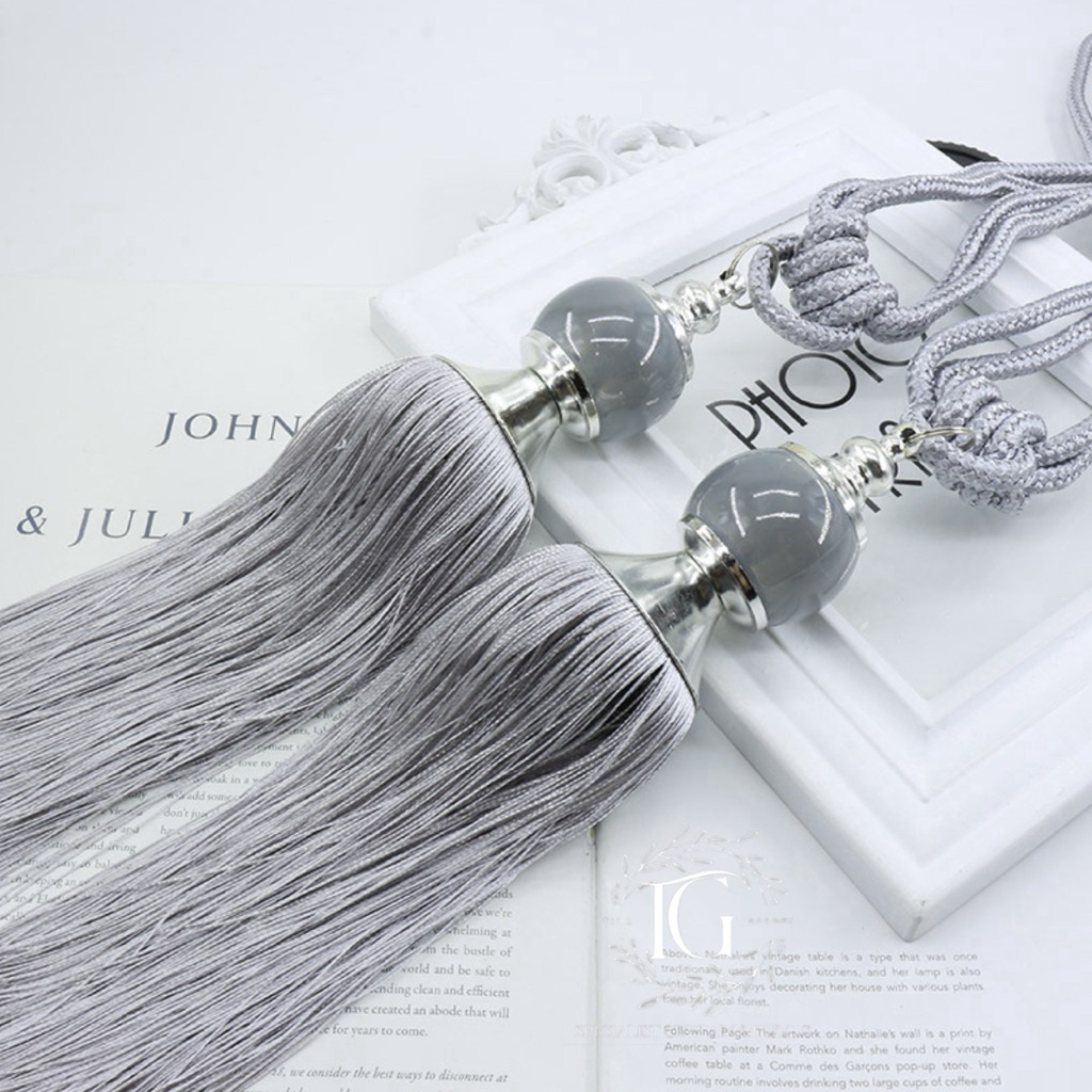 TASEL GORDEN GIOK MARMER JUMBO | TALI GORDEN JUMBO | PENGAIT GORDEN MEWAH