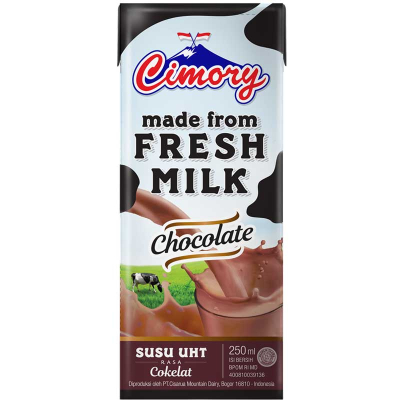 

CIMORY SUSU UHT FRESH MILK COKLAT 250 ML 8993200666133