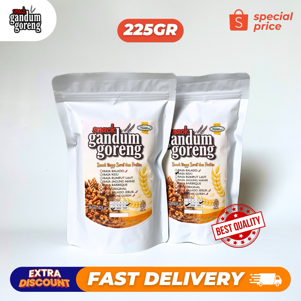 

Makaroni Gandum Goreng Ressafood | Kemasan 225gr