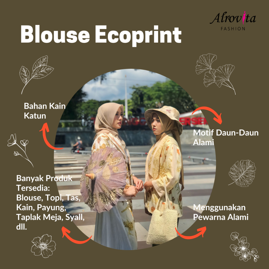Blouse Ecoprint