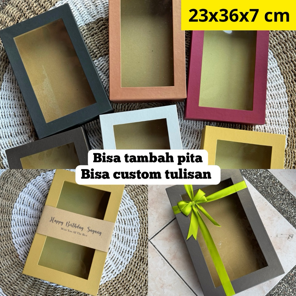 

[23x36x7] Box Kado Mika (giftbox/kotak kado)