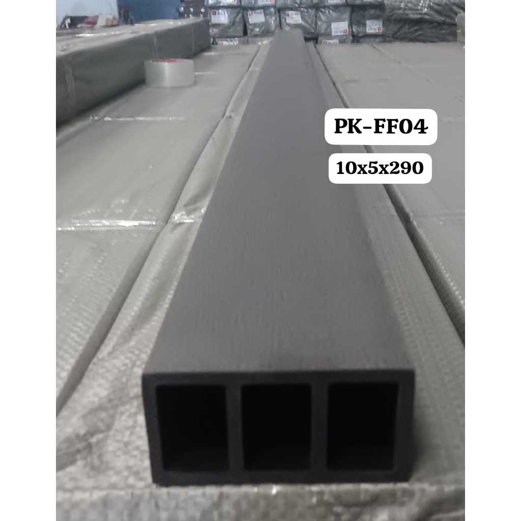 WPC Wall Panel Hollow Partisi Outdoor / WPC Hollow Partisi/ Pems Ruang Tamu Khusus Outdoor dan