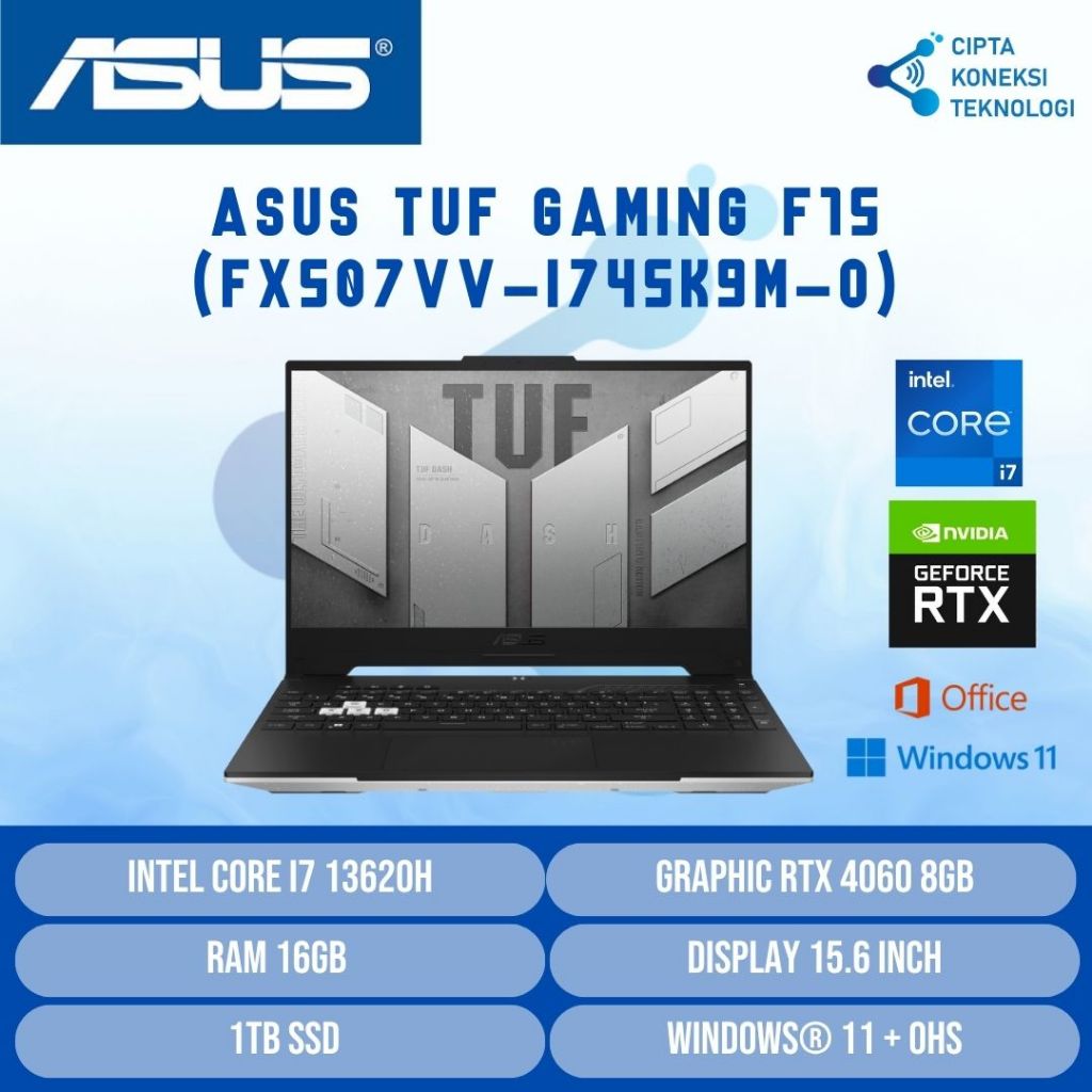Laptop ASUS TUF GAMING F15 (FX507VV-I745K9M-O)