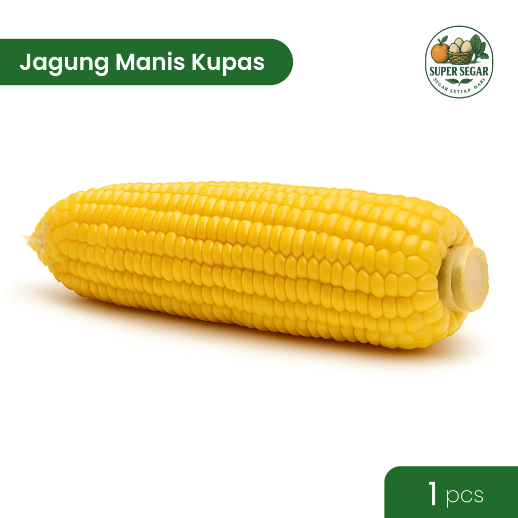 

Jagung Manis 1pcs (300-500gr) Super Segar