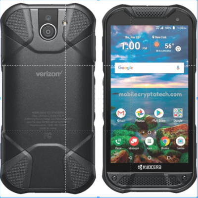 HP Kyocera DuroForce Pro 2 E6910 verizon adalah ponsel pintar yang dapat digunakan Kyocera E6910 ada