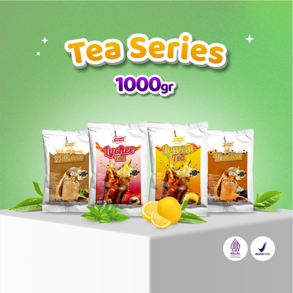 

Powder Dreams - Bubuk Minuman Series Tea Kemasan 1 KG