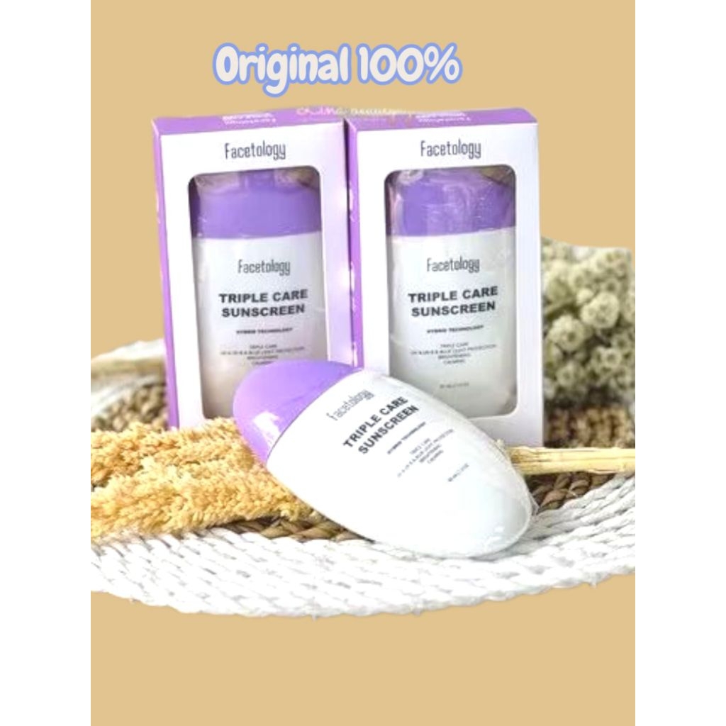 Sunscreen facetology bpom original 100%