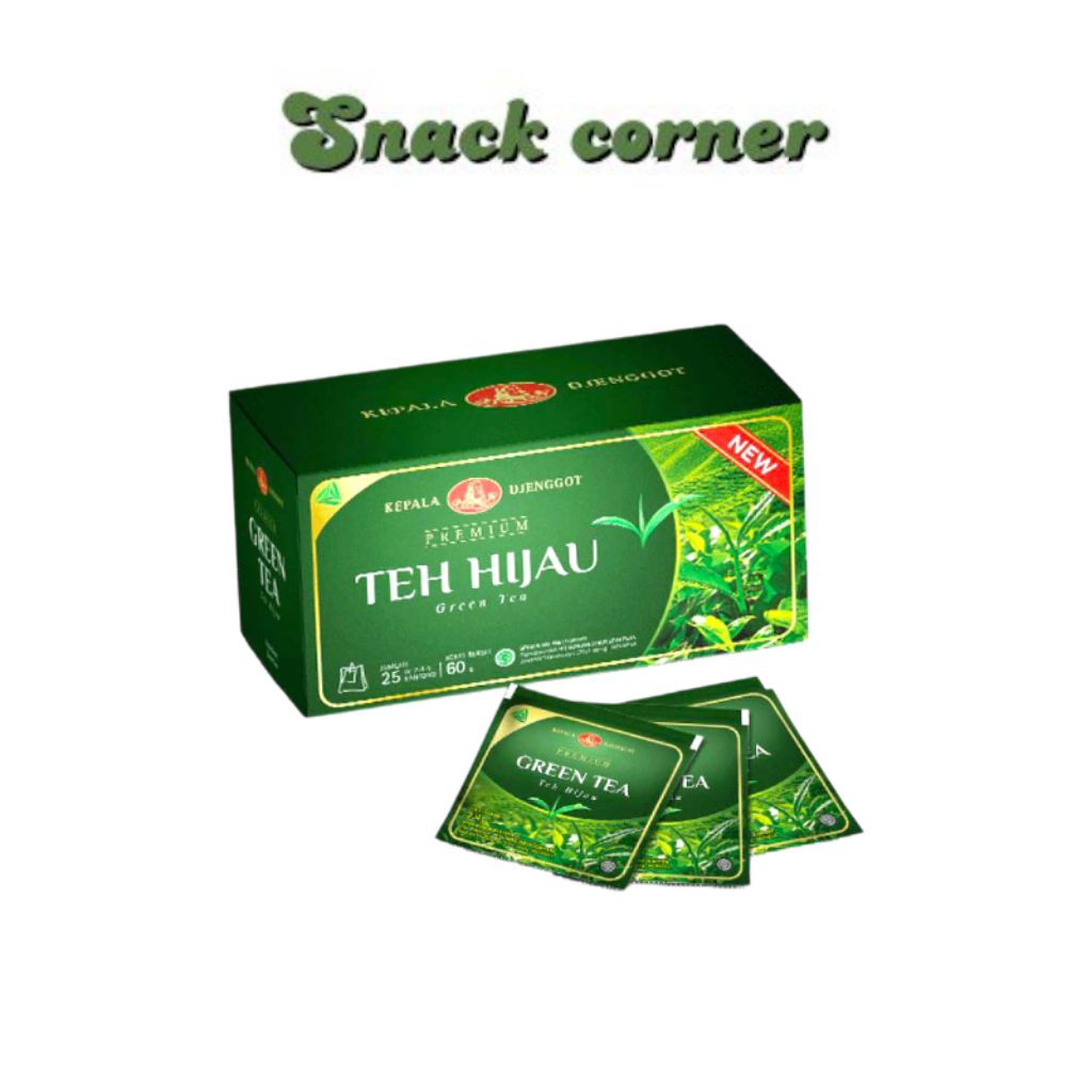 

Teh Hijau Kepala Djenggot Celup 25's 60gr
