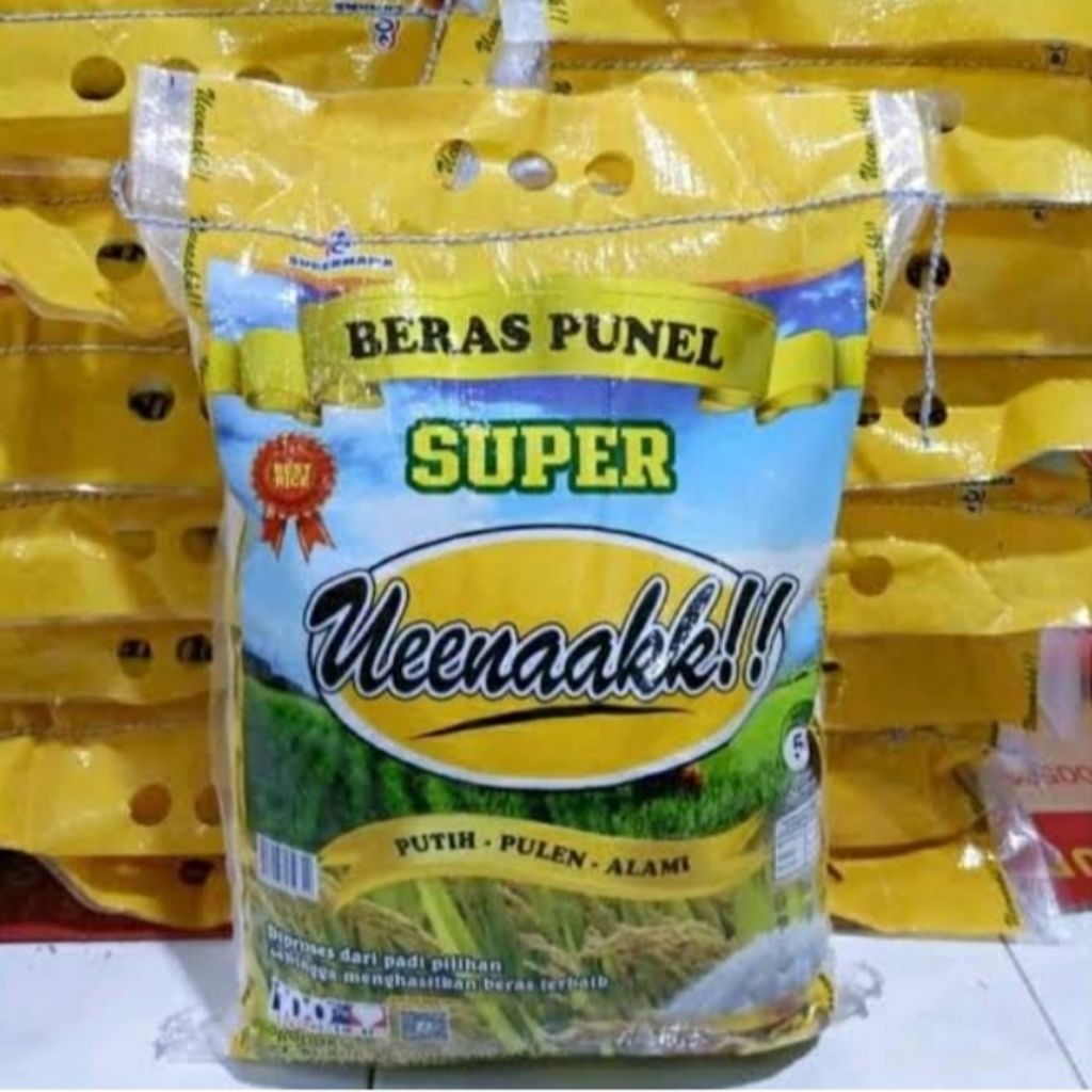 

(berkahjoyo) 2 SAK BERAS PUNEL CAP UENAK BERAT 5KG
