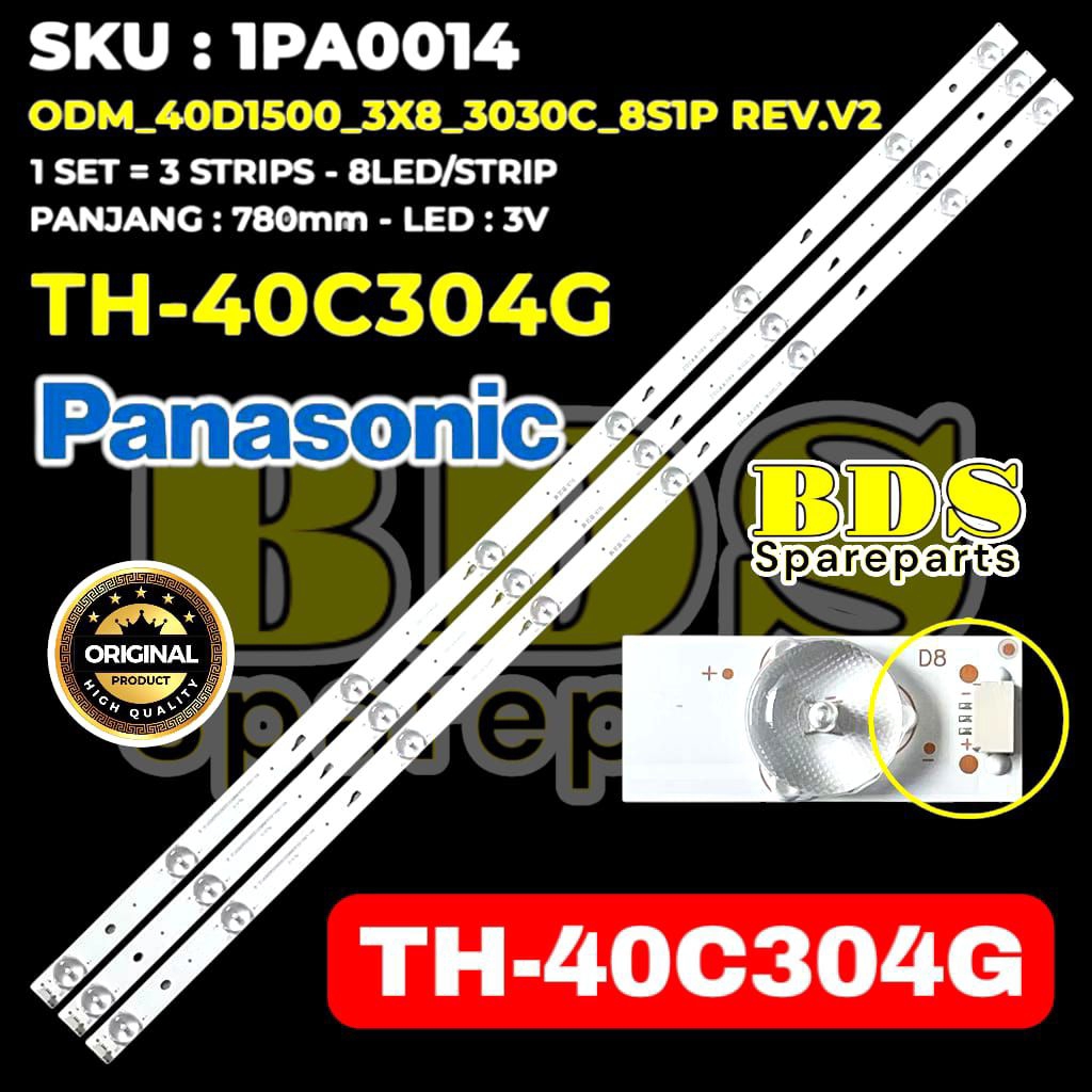 BACKLIGHT TV LED PANASONIC 40 INC TH-40C304G TH40C304G