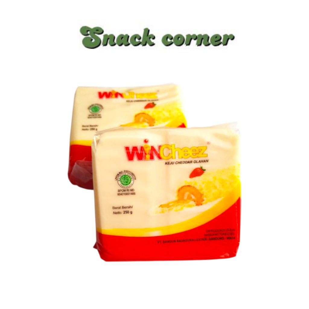 

KEJU WINCHEEZ 250gr / Keju Cheddar Winchees / Keju Winchiz BEST SELLER