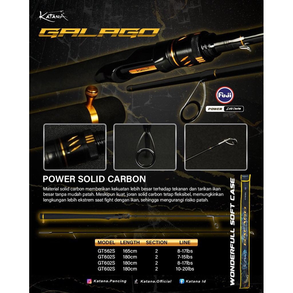 Joran Galatama Katana Galago Fuji