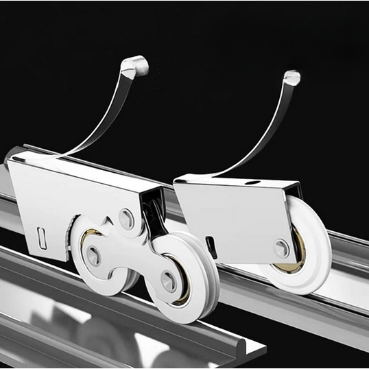 Roda Pintu Geser Slidding Door Lemari Kabinet Ruangan Rumah Serbaguna