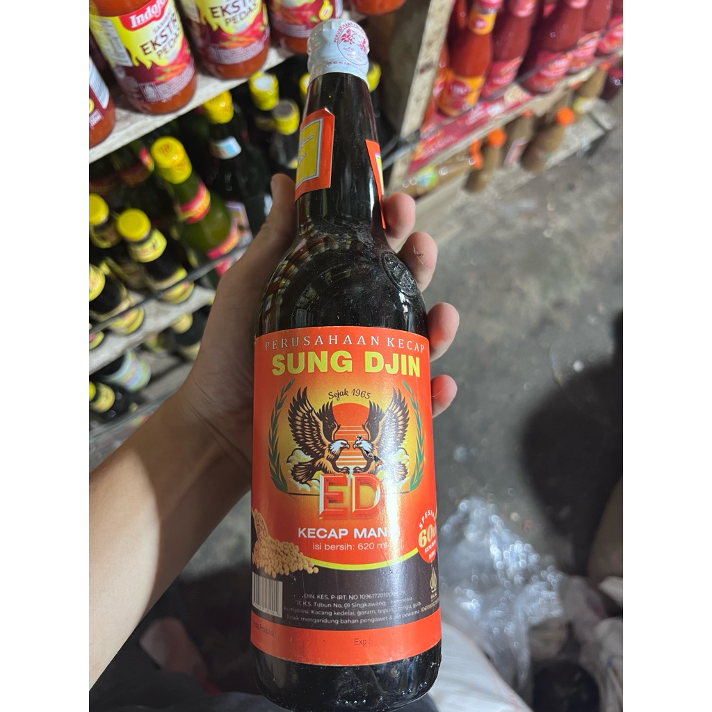 

Kecap Manis Elang 2 Botol Kaca 620ml