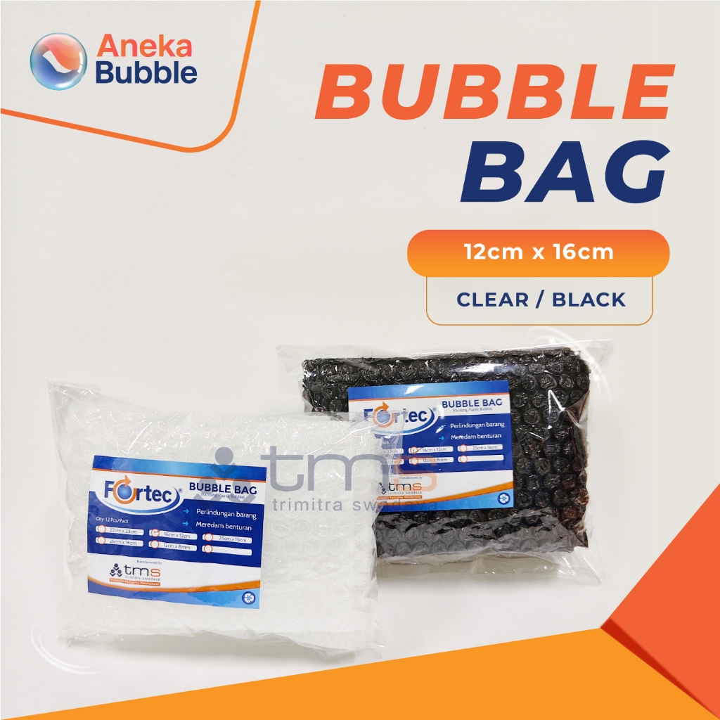 

BUBBLE WRAP BAG - Kantong Bubble Wrap 16cm x 12cm Pack- FORTEC