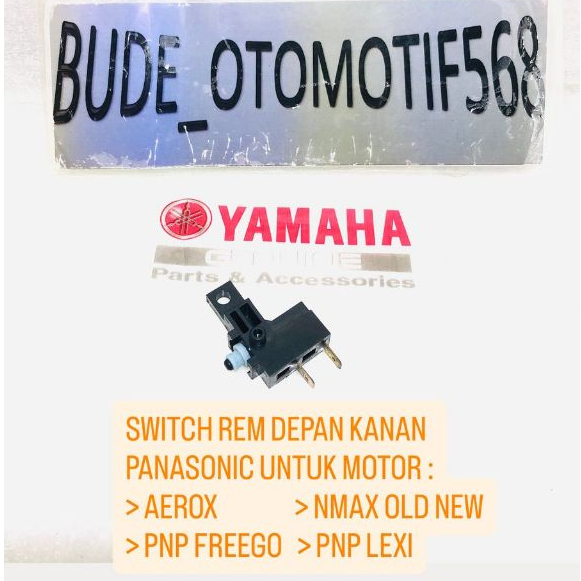 SWITCH REM DEPAN KANAN NMAX NEW PNP NMAX OLD LEXI FREEGO PANASONIC BARU ORI YGP