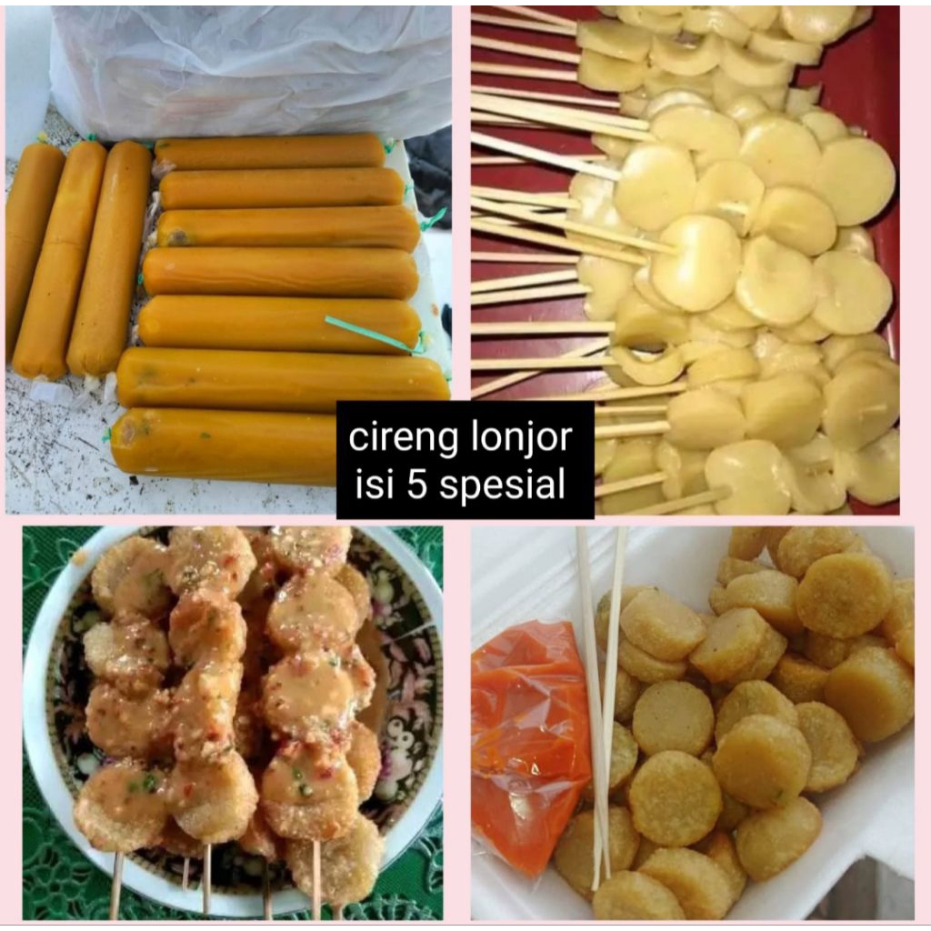 

Cireng Lonjor isi 5 biji