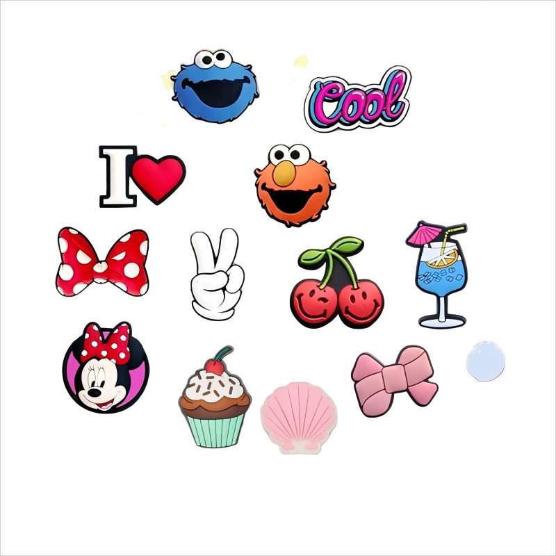 Jibbitz. Pin Hiasan Sandal   Sepatu Wanita Aksesoris Aksesori Sepatu  Sepatu Wanita DIY Aksesori Sep