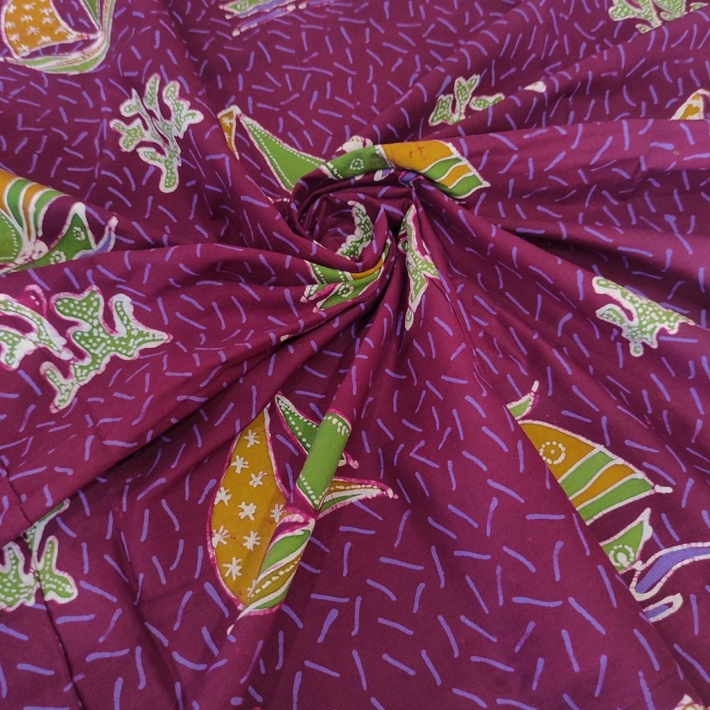 Kain batik tulis antik mix warna alam & sintetis untuk kemeja pria dan wanita