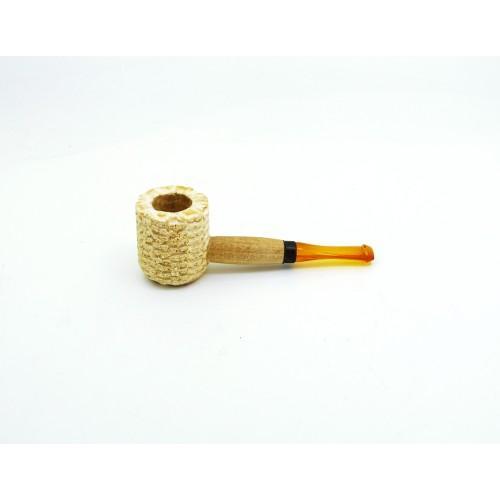 Missouri Meerschaum Miniature Natural Corn Cob Pipe - Pipa Cangklong - Pipa Jagung