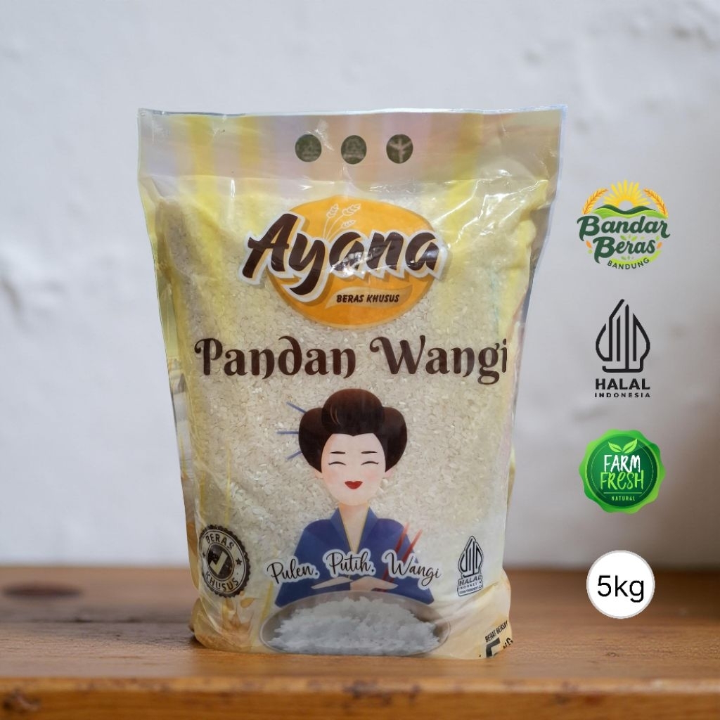 

Beras Khusus Ayana - Pandan Wangi - 5kg