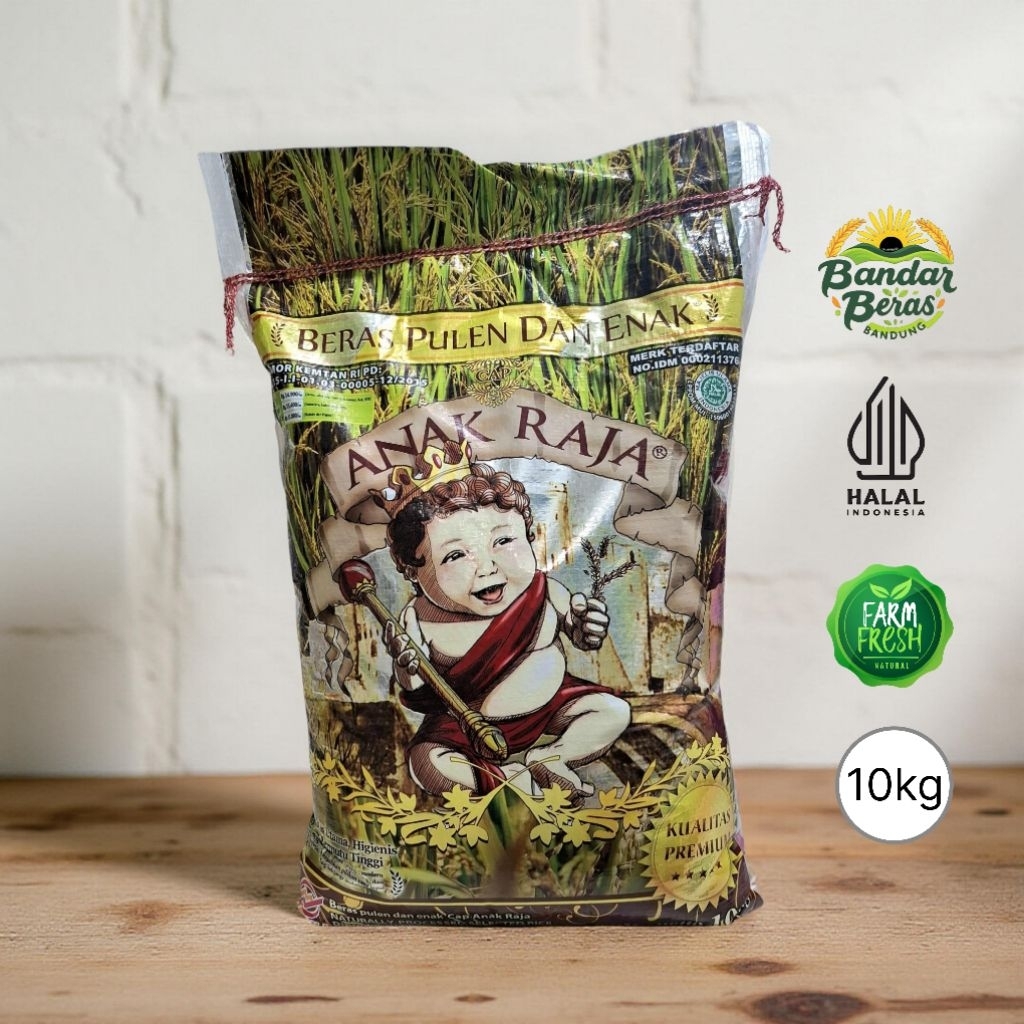 

Beras Anak Raja 10kg Pulen