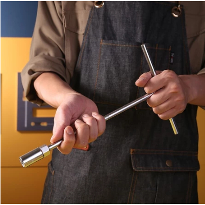 Deli Kunci T 8/10/12/14 Mm - Sok T Deli Berbagai Ukuran Chrome Edlxx