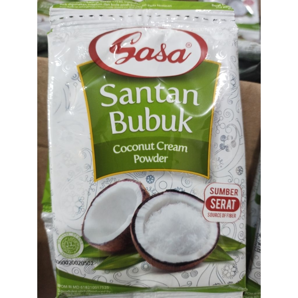 

Sasa Santan Bubuk 20gr 1Renceng isi 10Sachet