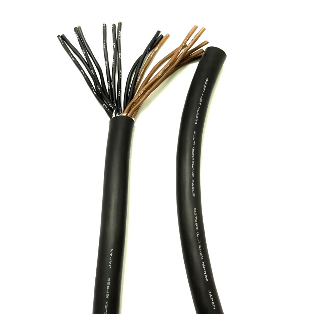 SNAKE KABEL 16 CHANEL - KABEL AUDIO MICROPHONE ISI 16 MOGAMI 2934 ORIGINAL JAPAN