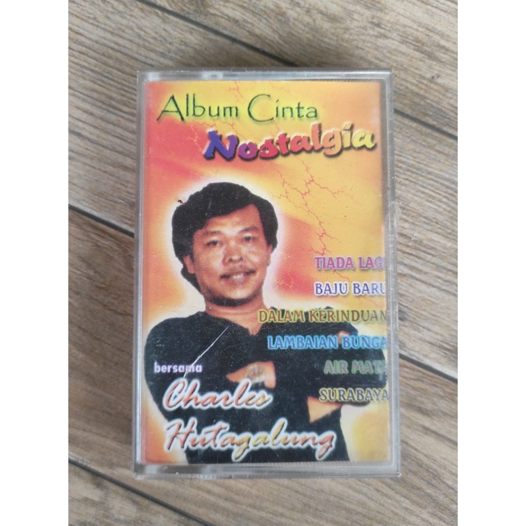 kaset pita album cinta nostalgia CHARLES HUTAGALUNG