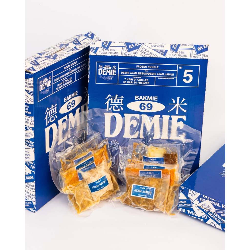 

DEMIE FROZEN VARIAN MIX/AYAM JAMUR/AYAM REBUS
